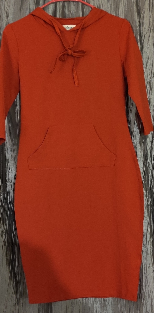 Body Fit Hoodie Dress